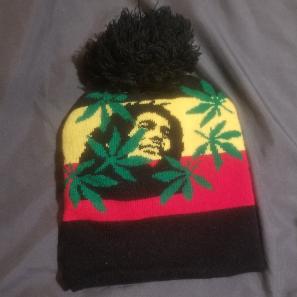 Bob Marley Rasta Theme Beanie